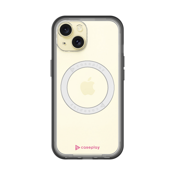 スリムプロテクションプレミアムケース with MagSafe［ オリジナル - caseplayロゴ - ピンク/A ］