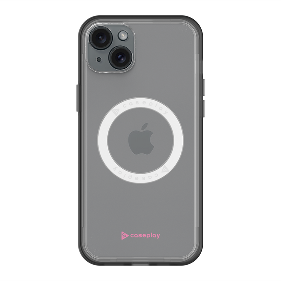 スリムプロテクションプレミアムケース with MagSafe［ オリジナル - caseplayロゴ - ピンク/A ］