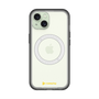 スリムプロテクションプレミアムケース with MagSafe［ オリジナル - caseplayロゴ - イエロー/A ］