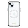 スリムプロテクションプレミアムケース with MagSafe［ オリジナル - caseplayロゴ - イエロー/A ］