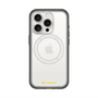 スリムプロテクションプレミアムケース with MagSafe［ オリジナル - caseplayロゴ - イエロー/A ］