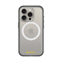 スリムプロテクションプレミアムケース with MagSafe［ オリジナル - caseplayロゴ - イエロー/A ］
