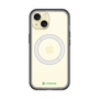 スリムプロテクションプレミアムケース with MagSafe［ オリジナル - caseplayロゴ - グリーン/A ］
