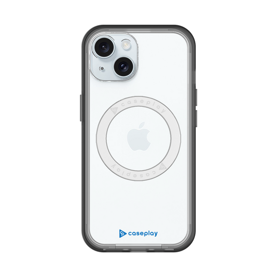 スリムプロテクションプレミアムケース with MagSafe［ オリジナル - caseplayロゴ - ブルー/A ］