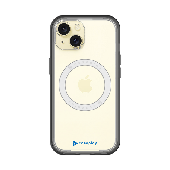 スリムプロテクションプレミアムケース with MagSafe［ オリジナル - caseplayロゴ - ブルー/A ］