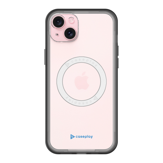 スリムプロテクションプレミアムケース with MagSafe［ オリジナル - caseplayロゴ - ブルー/A ］