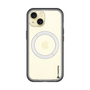 スリムプロテクションプレミアムケース with MagSafe［ オリジナル - caseplayロゴ - ブラック/B ］