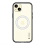 スリムプロテクションプレミアムケース with MagSafe［ オリジナル - caseplayロゴ - ブラック/B ］