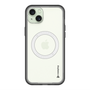 スリムプロテクションプレミアムケース with MagSafe［ オリジナル - caseplayロゴ - ブラック/B ］