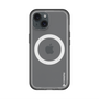 スリムプロテクションプレミアムケース with MagSafe［ オリジナル - caseplayロゴ - ホワイト/B ］