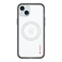 スリムプロテクションプレミアムケース with MagSafe［ オリジナル - caseplayロゴ - レッド/B ］