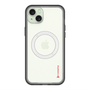 スリムプロテクションプレミアムケース with MagSafe［ オリジナル - caseplayロゴ - レッド/B ］