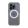 スリムプロテクションプレミアムケース with MagSafe［ オリジナル - caseplayロゴ - レッド/B ］
