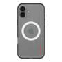 スリムプロテクションプレミアムケース with MagSafe［ オリジナル - caseplayロゴ - レッド/B ］