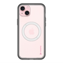 スリムプロテクションプレミアムケース with MagSafe［ オリジナル - caseplayロゴ - ピンク/B ］
