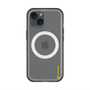 スリムプロテクションプレミアムケース with MagSafe［ オリジナル - caseplayロゴ - イエロー/B ］