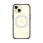 スリムプロテクションプレミアムケース with MagSafe［ オリジナル - caseplayロゴ - イエロー/B ］