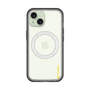 スリムプロテクションプレミアムケース with MagSafe［ オリジナル - caseplayロゴ - イエロー/B ］