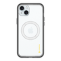 スリムプロテクションプレミアムケース with MagSafe［ オリジナル - caseplayロゴ - イエロー/B ］