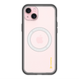 スリムプロテクションプレミアムケース with MagSafe［ オリジナル - caseplayロゴ - イエロー/B ］