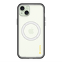 スリムプロテクションプレミアムケース with MagSafe［ オリジナル - caseplayロゴ - イエロー/B ］