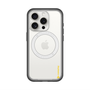 スリムプロテクションプレミアムケース with MagSafe［ オリジナル - caseplayロゴ - イエロー/B ］