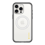 スリムプロテクションプレミアムケース with MagSafe［ オリジナル - caseplayロゴ - イエロー/B ］