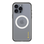 スリムプロテクションプレミアムケース with MagSafe［ オリジナル - caseplayロゴ - イエロー/B ］