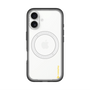 スリムプロテクションプレミアムケース with MagSafe［ オリジナル - caseplayロゴ - イエロー/B ］