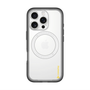 スリムプロテクションプレミアムケース with MagSafe［ オリジナル - caseplayロゴ - イエロー/B ］