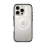 スリムプロテクションプレミアムケース with MagSafe［ オリジナル - caseplayロゴ - イエロー/B ］