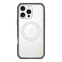 スリムプロテクションプレミアムケース with MagSafe［ オリジナル - caseplayロゴ - イエロー/B ］