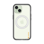 スリムプロテクションプレミアムケース with MagSafe［ オリジナル - caseplayロゴ - オレンジ/B ］
