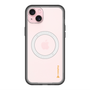 スリムプロテクションプレミアムケース with MagSafe［ オリジナル - caseplayロゴ - オレンジ/B ］