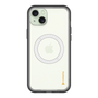 スリムプロテクションプレミアムケース with MagSafe［ オリジナル - caseplayロゴ - オレンジ/B ］