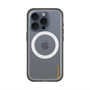 スリムプロテクションプレミアムケース with MagSafe［ オリジナル - caseplayロゴ - オレンジ/B ］