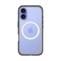 スリムプロテクションプレミアムケース with MagSafe［ オリジナル - caseplayロゴ - オレンジ/B ］