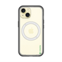 スリムプロテクションプレミアムケース with MagSafe［ オリジナル - caseplayロゴ - グリーン/B ］