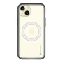 スリムプロテクションプレミアムケース with MagSafe［ オリジナル - caseplayロゴ - グリーン/B ］