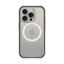 スリムプロテクションプレミアムケース with MagSafe［ オリジナル - caseplayロゴ - グリーン/B ］