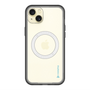 スリムプロテクションプレミアムケース with MagSafe［ オリジナル - caseplayロゴ - ライトブルー/B ］