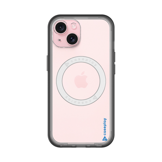 スリムプロテクションプレミアムケース with MagSafe［ オリジナル - caseplayロゴ - ブルー/B ］