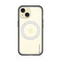 スリムプロテクションプレミアムケース with MagSafe［ オリジナル - caseplayロゴ - パープル/B ］