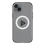 スリムプロテクションプレミアムケース with MagSafe［ オリジナル - caseplayロゴ - ブラック/C ］