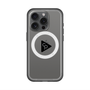 スリムプロテクションプレミアムケース with MagSafe［ オリジナル - caseplayロゴ - ブラック/C ］