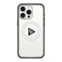 スリムプロテクションプレミアムケース with MagSafe［ オリジナル - caseplayロゴ - ブラック/C ］