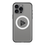 スリムプロテクションプレミアムケース with MagSafe［ オリジナル - caseplayロゴ - ブラック/C ］