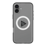 スリムプロテクションプレミアムケース with MagSafe［ オリジナル - caseplayロゴ - ブラック/C ］