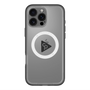 スリムプロテクションプレミアムケース with MagSafe［ オリジナル - caseplayロゴ - ブラック/C ］