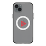 スリムプロテクションプレミアムケース with MagSafe［ オリジナル - caseplayロゴ - レッド/C ］